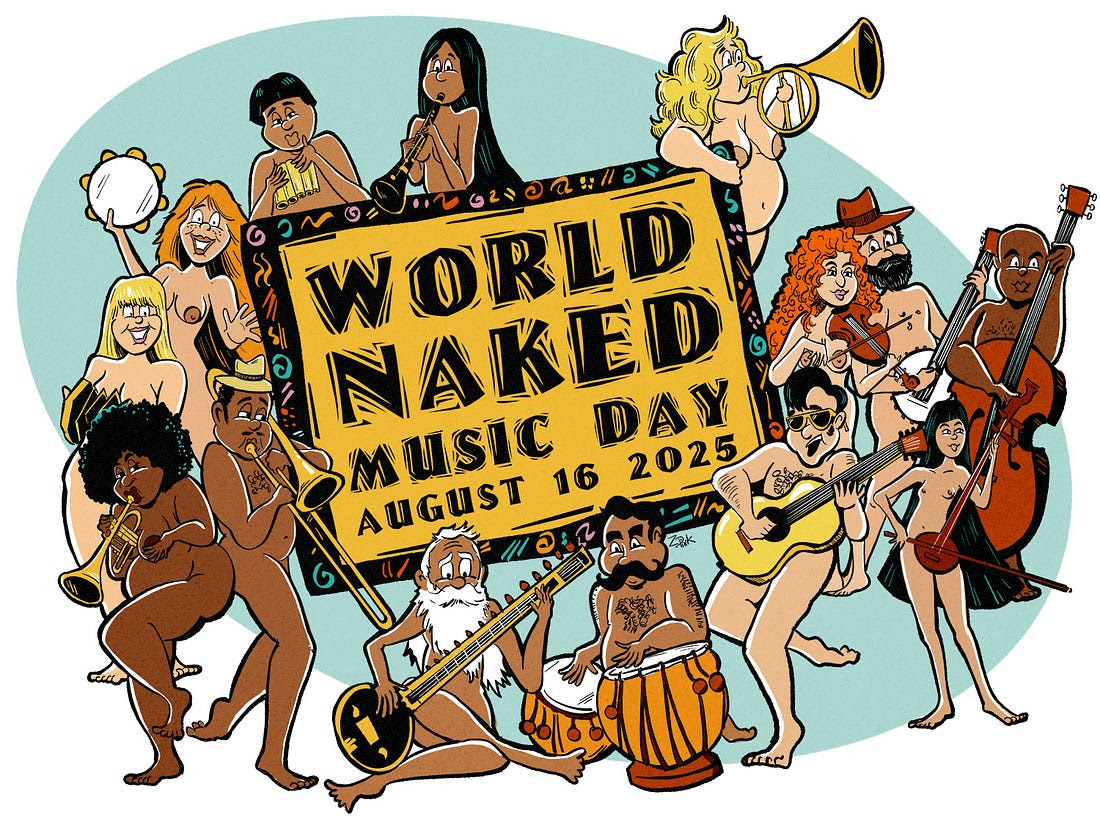 World Naked Music Day 2025 recap	